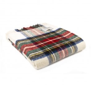 Pure New Wool Throw | Dress Stewart Tartan