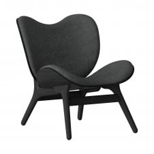 A Conversation Piece Armchair | Low | Black Oak | Horizons Textile Upholstery