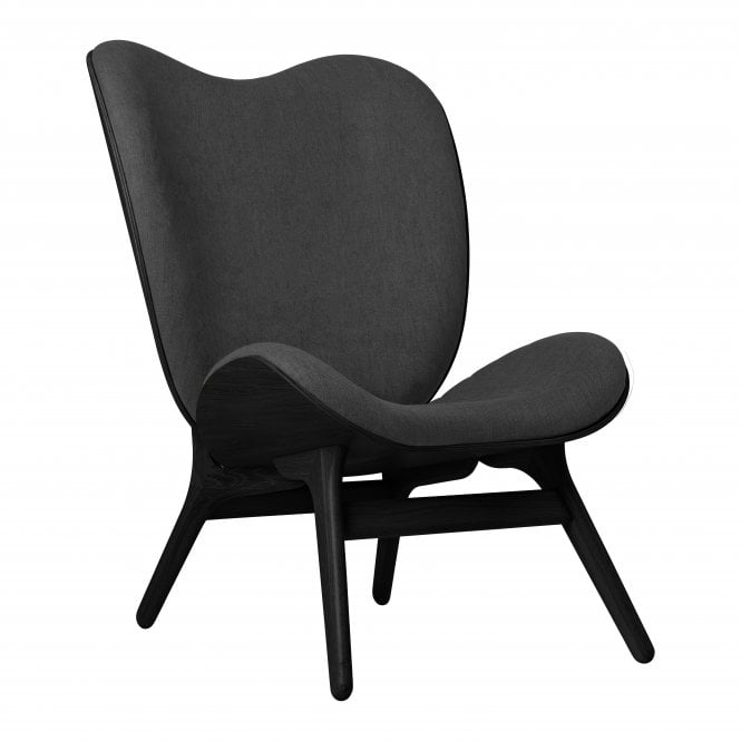Umage A Conversation Piece Armchair | Tall | Black Oak | Horizons Textile Upholstery