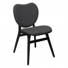 A Conversation Piece Dining Chair | Black Oak | Horizons Textile Upholstery