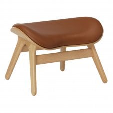 A Conversation Piece Ottoman | Hope Leather Upholstery