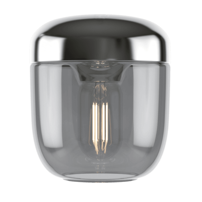 Umage Acorn Pendant Light Shade | Smoked Glass | Steel