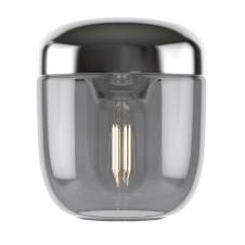 Acorn Pendant Light Shade | Smoked Glass | Steel