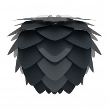 Aluvia Pendant Light Shade - Anthracite Grey - Medium