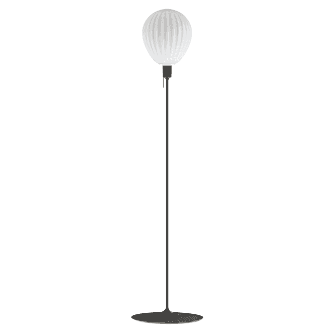 Umage Around the World Floor Lamp | Medium | Black Santé Stand