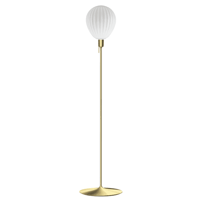 Umage Around the World Floor Lamp | Medium | Brushed Brass Santé Stand