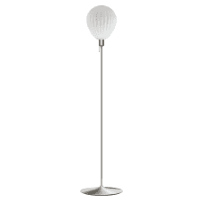 Around the World Floor Lamp | Medium | Brushed Steel Santé Stand
