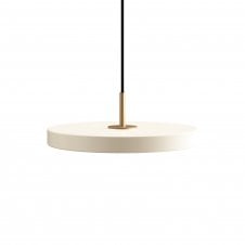 Asteria Mini Pendant Light | Pearl White