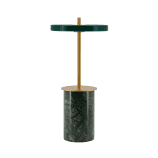 Asteria Move Mini Portable Table Lamp | Green Marble