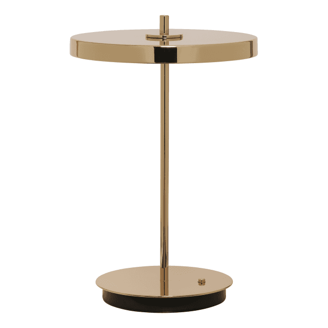 Umage Asteria Move Portable Table Lamp | Polished Brass