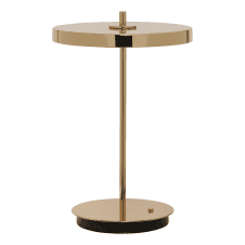 Asteria Move Portable Table Lamp | Polished Brass