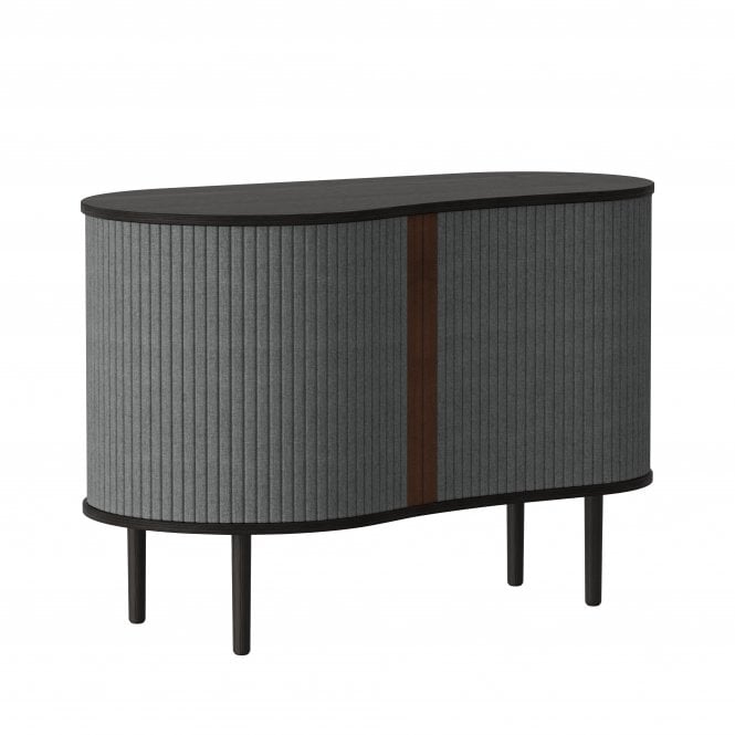 Umage Audacious Sideboard Cabinet | Black Oak | Slate Grey