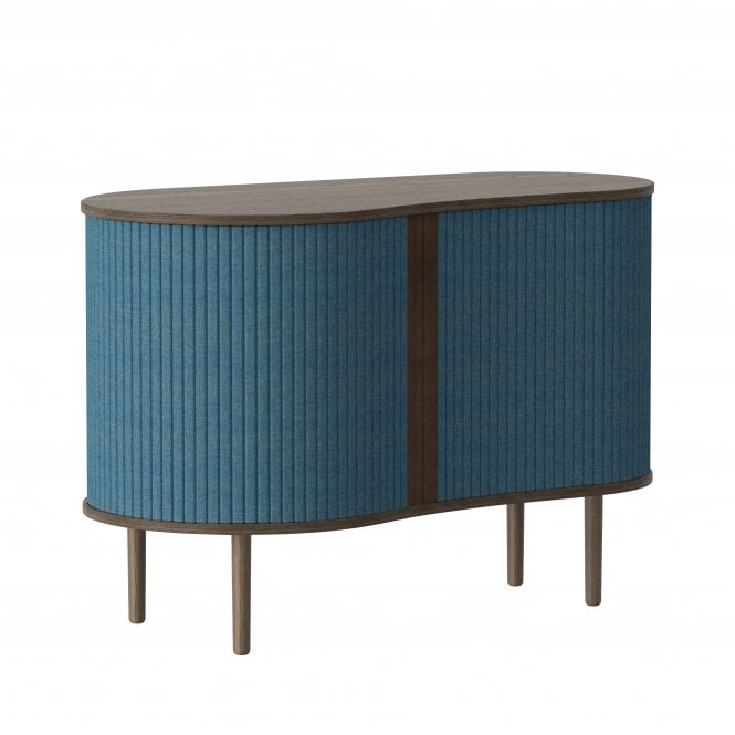 Umage Audacious Sideboard Cabinet | Dark Oak | Petrol Blue