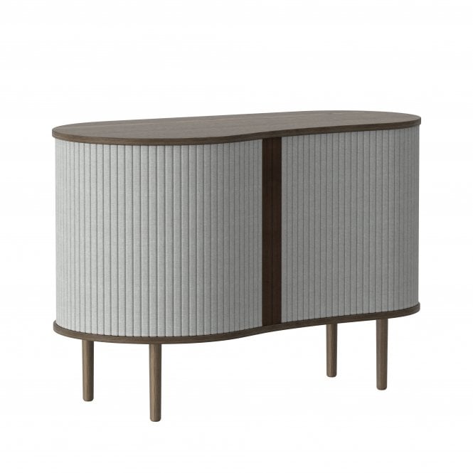 Umage Audacious Sideboard Cabinet | Dark Oak | Silver Grey