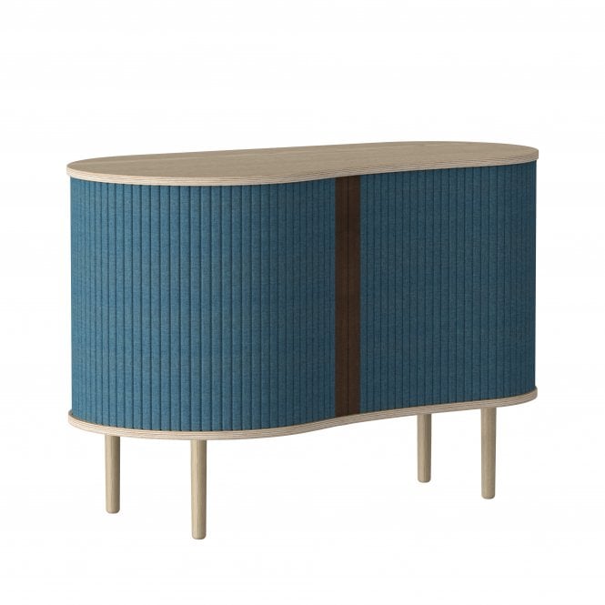 Umage Audacious Sideboard Cabinet | Oak | Petrol Blue