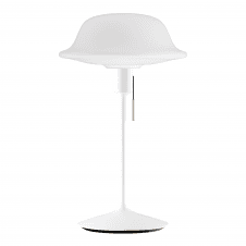 Butler Table Lamp with White Santé Stand