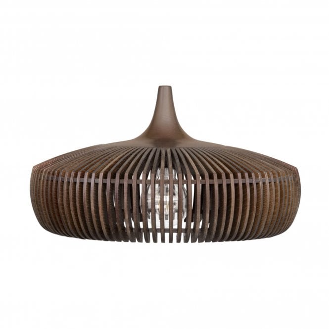 Umage Clava Dine Wood Pendant Light | Dark Oak