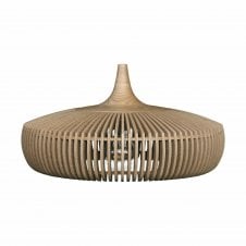 Clava Dine Wood Pendant Light | Natural Oak