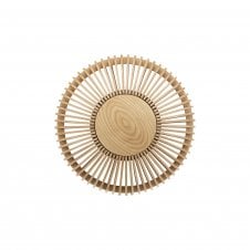 Clava Up Wood Ceiling/Wall Light | Natural Oak | Medium