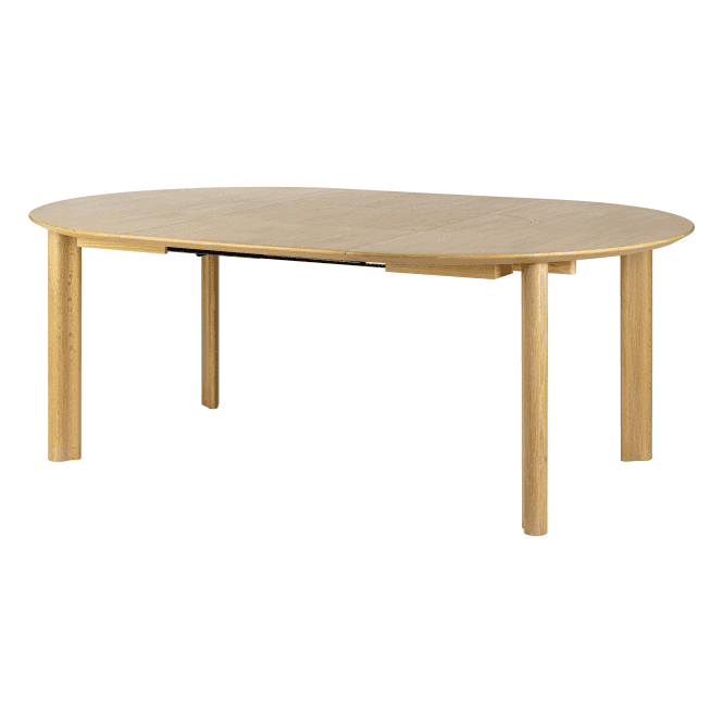 Umage Comfort Circle Dining Table with Extension | Smooth | Oak