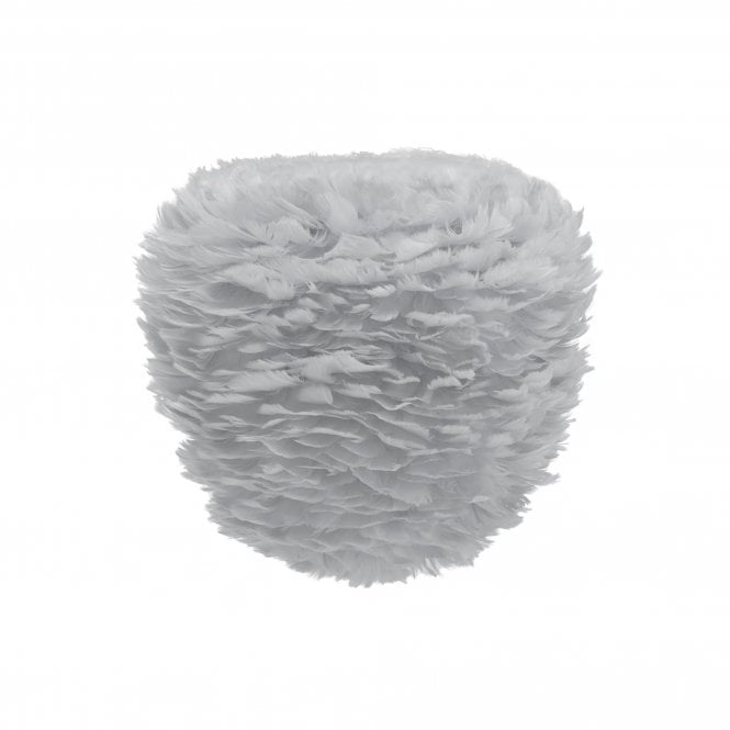 Umage Eos Evia Feather Pendant Shade | Light Grey | Medium | 40cm