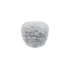 Eos Evia Feather Pendant Shade | Light Grey | Mini | 30cm