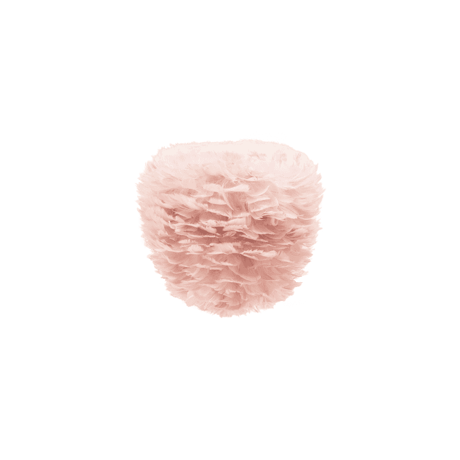 Umage Eos Evia Feather Pendant Shade | Light Rose | Mini | 30cm