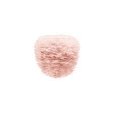Eos Evia Feather Pendant Shade | Light Rose | Mini | 30cm