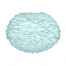 Eos Feather Pendant Shade | Light Blue  | Large | 65cm