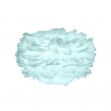 Eos Feather Pendant Shade | Light Blue | Mini | 35cm