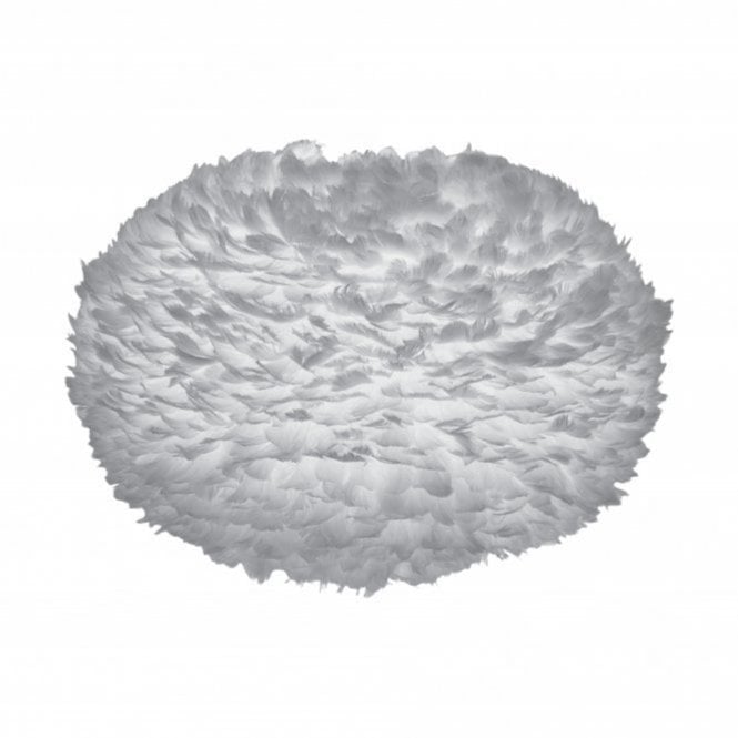 Umage Eos Feather Pendant Shade - Light Grey - XL - 75cm