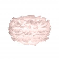 Eos Feather Pendant Shade - Light Rose - Mini - 35cm