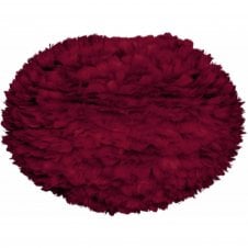 Eos Feather Pendant Shade | Red | Large | 65cm