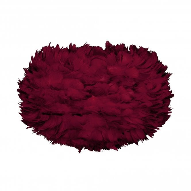 Umage Eos Feather Pendant Shade | Red | Medium | 45cm