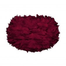 Eos Feather Pendant Shade | Red | Medium | 45cm