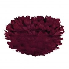 Eos Feather Pendant Shade | Red | Mini | 35cm