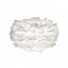 Eos Feather Pendant Shade | White | Mini | 35cm