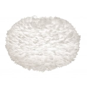 Eos Feather Pendant Shade | White
