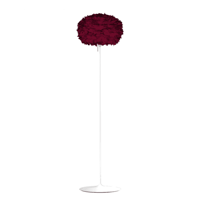 Umage Eos Floor Lamp | Red Feather Eos Medium/White Santé Stand