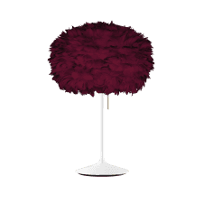 Eos Table Lamp | Red Feather Eos Medium/White Santé Stand