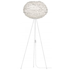 Eos Tripod Floor Lamp | White Feather Eos Large/White Tripod