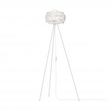 Eos Tripod Floor Lamp | White Feather Eos Mini/White Tripod