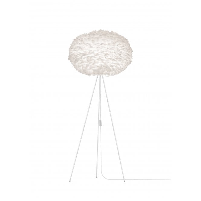 Umage Eos Tripod Floor Lamp | White Feather Eos XL/White Tripod