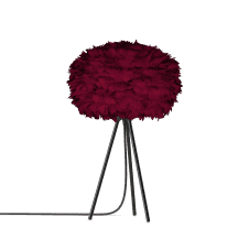 Eos Tripod Table Lamp | Red Feather Eos Medium/Black Tripod