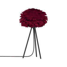Eos Tripod Table Lamp | Red Feather Eos Mini/Black Tripod