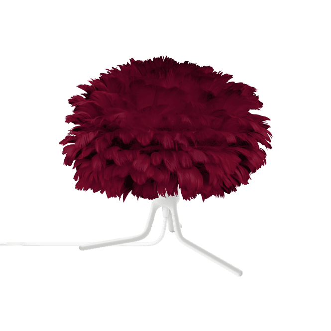 Umage Eos Tripod Table Lamp | Red Feather Eos Mini/White Base Tripod