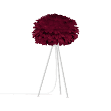 Eos Tripod Table Lamp | Red Feather Eos Mini/White Tripod