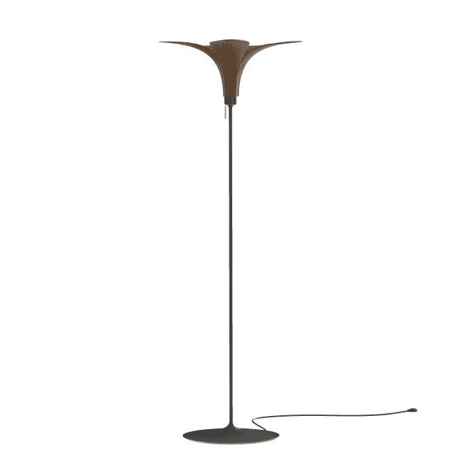 Umage Jazz Floor Lamp | Dark Oak Jazz/Black Santé Stand