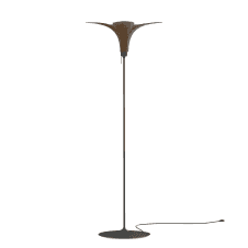 Jazz Floor Lamp | Dark Oak Jazz/Black Santé Stand