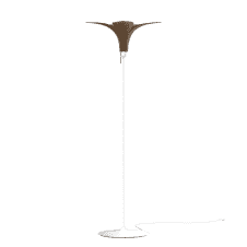Jazz Floor Lamp | Dark Oak Jazz/White Santé Stand